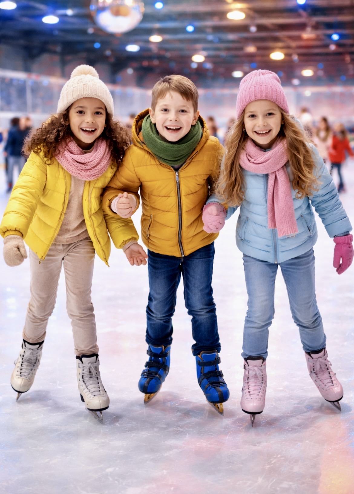 Familienausflug: Kinderdisco auf der Kunsteisbahn Ludwigsburg